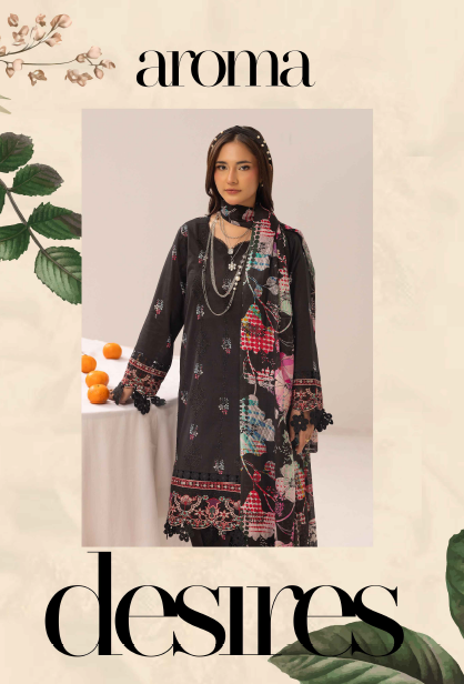 Three-Piece Lawn Embroidered Suit – Elegant & Comfortable - Image 5
