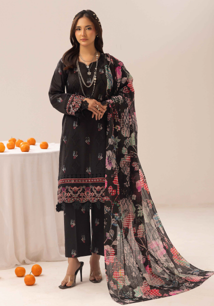 Three-Piece Lawn Embroidered Suit – Elegant & Comfortable