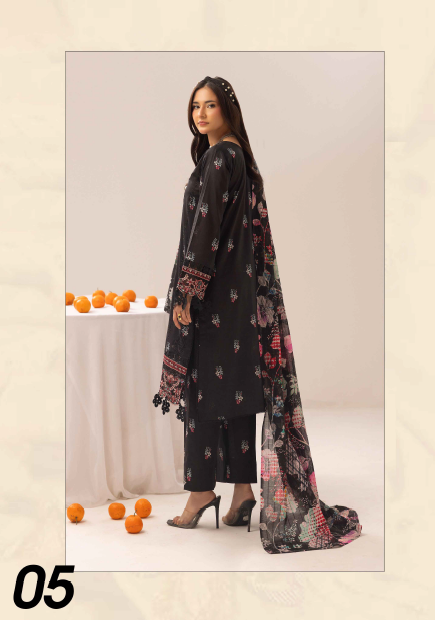 Three-Piece Lawn Embroidered Suit – Elegant & Comfortable - Image 2