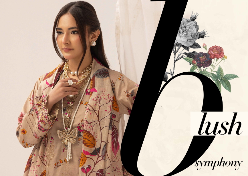 Three-Piece Lawn Embroidered Suit – Elegant & Comfortable